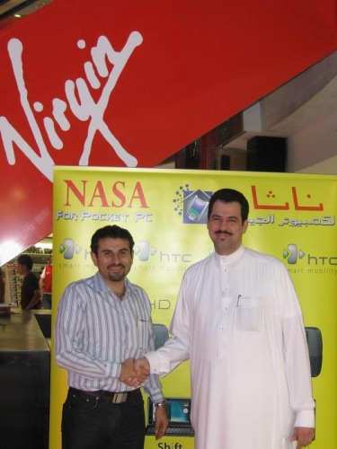 Mr. Rabih Darghouth Virgins GM and Mr. Tarik Alwash Gm of NASA  